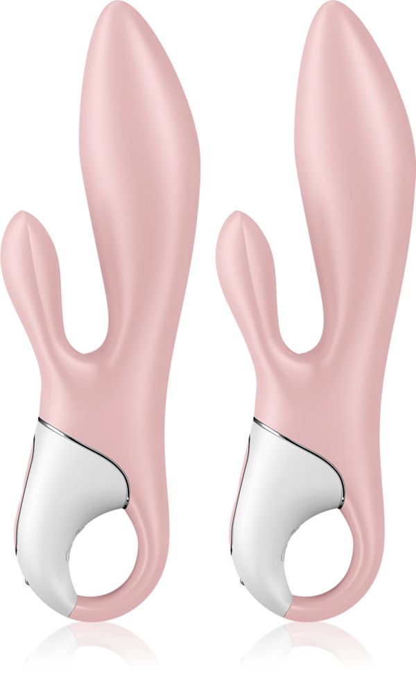 Satisfyer AIR PUMP Bunny 3 Vibrator, Pink, 20.7 cm