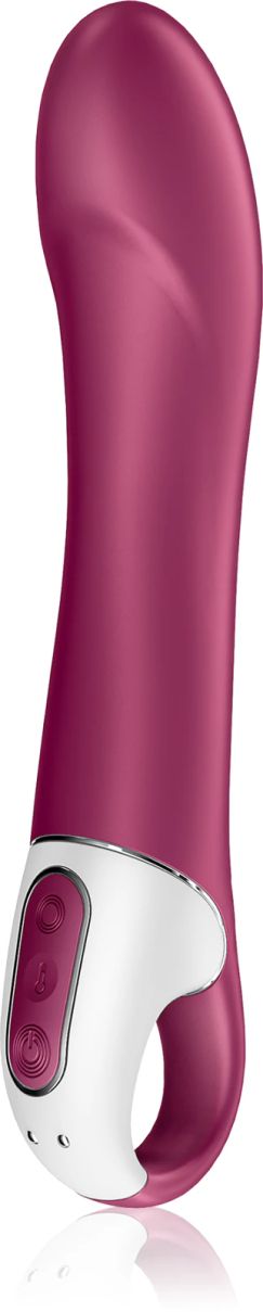 Satisfyer BIG HEAT Warming G-Spot вибратор, Purple/Wine, 22.4 см