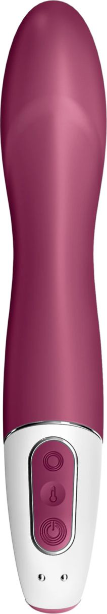 Satisfyer BIG HEAT Warming G-Spot вибратор, Purple/Wine, 22.4 см