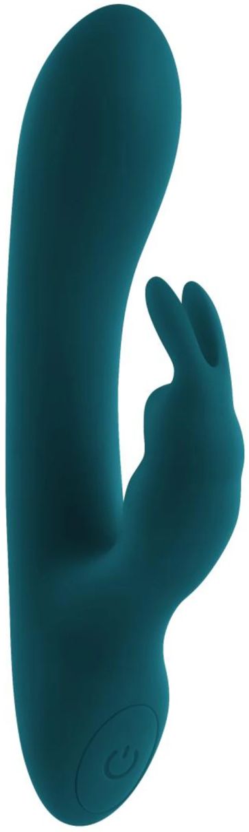 Playboy Toys Pleasure Lil Rabbit Green вибратор със стимулиране на клитора, Green, 14.5 см
