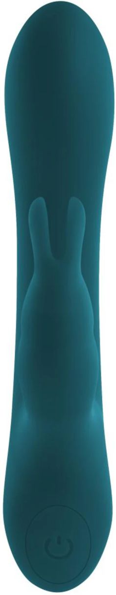 Playboy Toys Pleasure Lil Rabbit Green вибратор със стимулиране на клитора, Green, 14.5 см