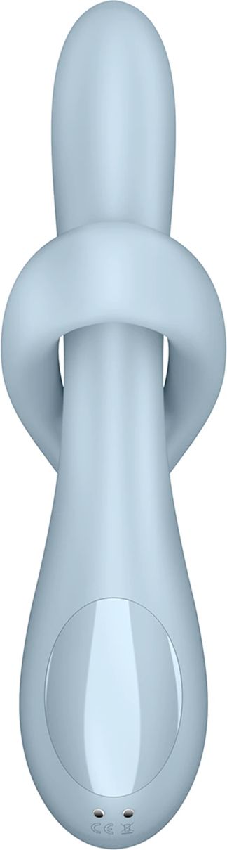 Satisfyer HEAT FLEX 4 вибратор със стимулиране на клитора, Blue, 23 см