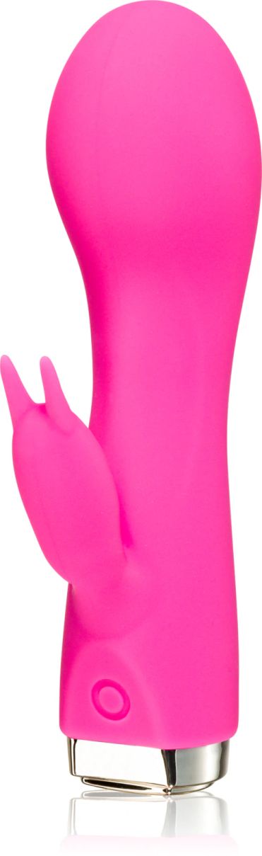 Skins Minis The Bijou Bunny вибратор със стимулиране на клитора, Pink, 12.2 см