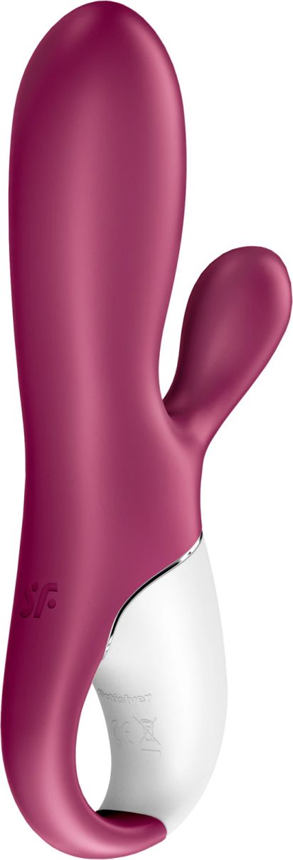 Satisfyer HOT BUNNY CONNECT APP вибратор със стимулиране на клитора, Violet, 17.3 см