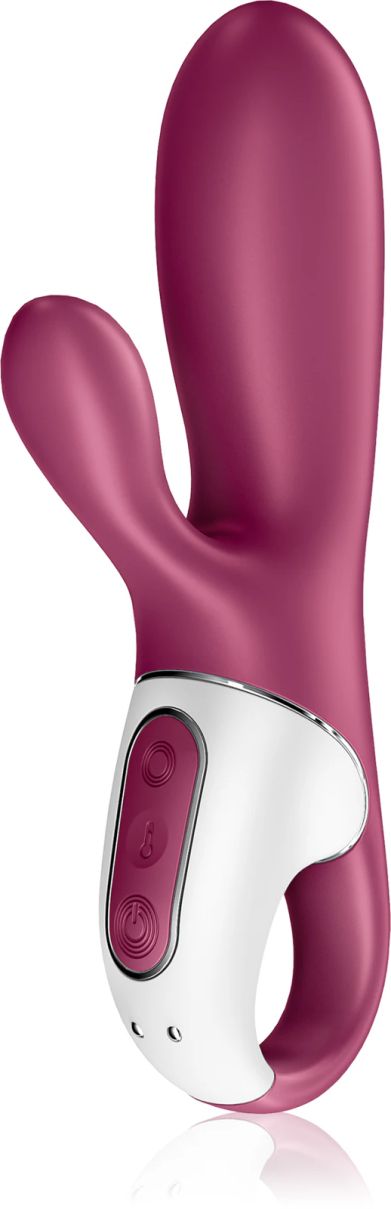 Satisfyer HOT BUNNY CONNECT APP вибратор със стимулиране на клитора, Violet, 17.3 см