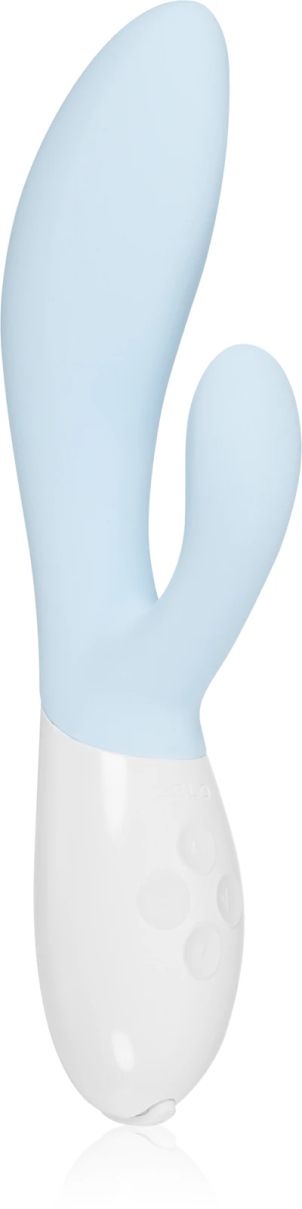 LELO INA 3 вибратор със стимулиране на клитора, Seafoam, 18.7 см