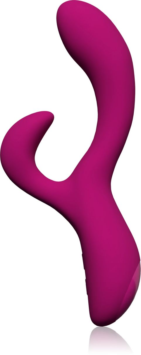 Blush Quinn Warming Rabbit Vibe вибратор със стимулиране на клитора, Pink, 23.3 см