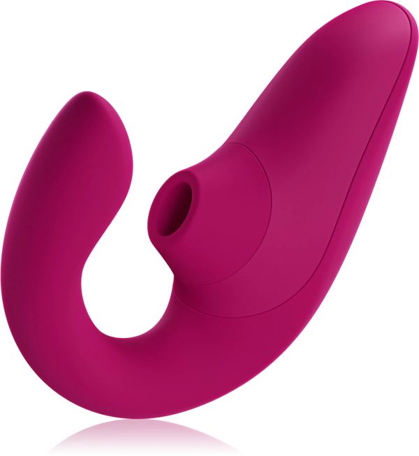 Womanizer Blend Dual Stimulation вибратор със стимулиране на клитора, Purple/Wine