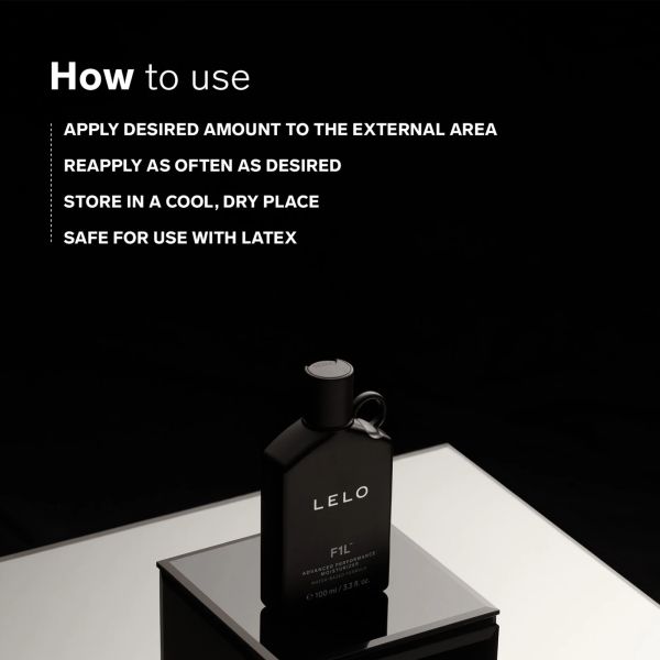LELO F1L Water-Based Lubricant Gel, 100 ml