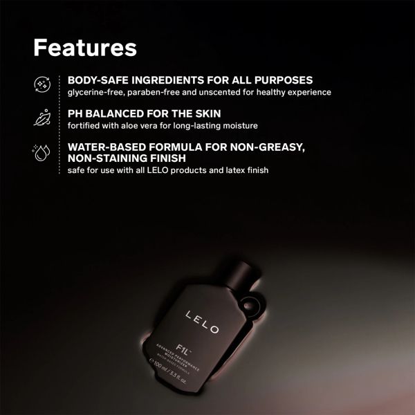 LELO F1L Water-Based Lubricant Gel, 100 ml