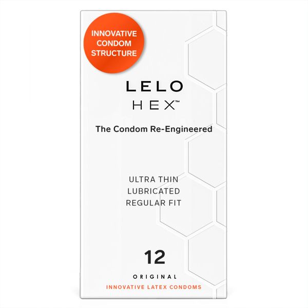LELO HEX Original Condoms, 12 pcs