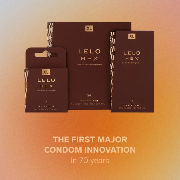 LELO HEX Respect XL презервативи