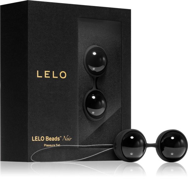 LELO Luna Beads Noir вагинални топки, Black, 3 см
