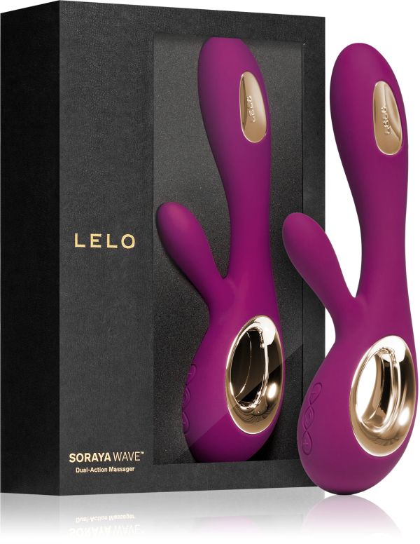 LELO SORAYA Wave вибратор със стимулиране на клитора, 21.5 см