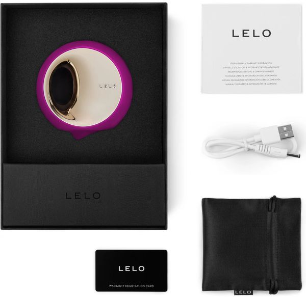 LELO Ora 3 стимулатор, Deep Rose, 8 см