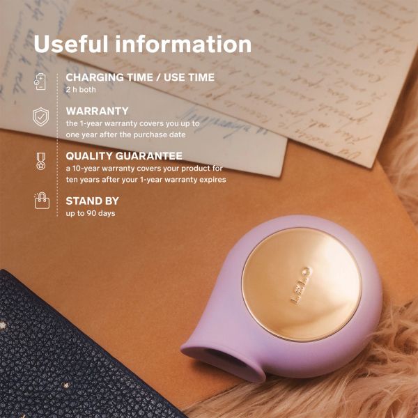 LELO Sila клитор стимулатор, Lilac, 8 см