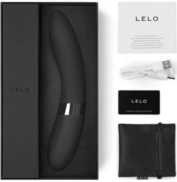 LELO Elise 2 вибратор, Black/Silver, 22 см