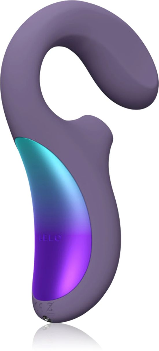 LELO Enigma Wave Dual Stimulation вибратор със стимулиране на клитора, Black, 18.2 см