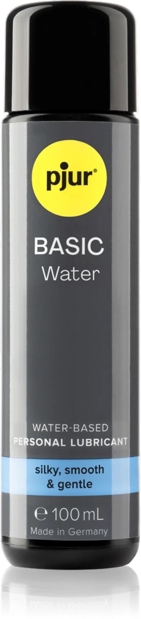 Pjur Basic Water Water-Based Lubricant Gel, 100 ml