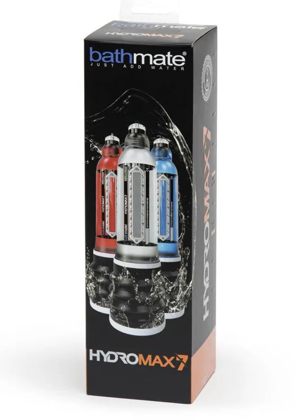 Bathmate Hydromax7 Crystal Clear Water-Based Vacuum Penis Pump