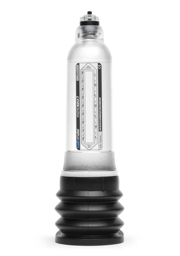 Bathmate Hydromax7 Crystal Clear Water-Based Vacuum Penis Pump