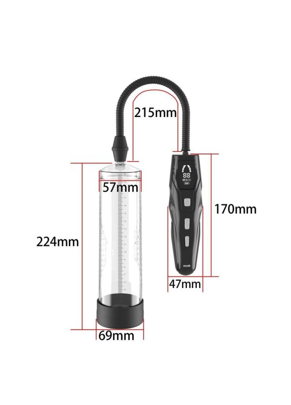 Men Powerup Passion Water Bath SX4050 автоматична вакуумна помпа за пенис с електронен контролер