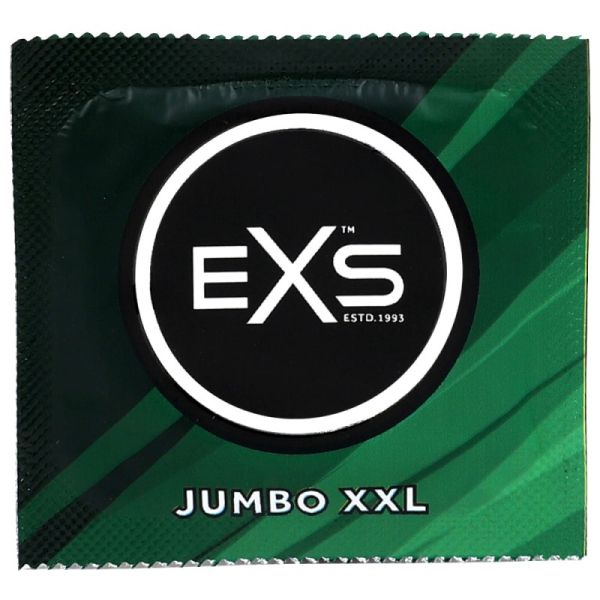 EXS Jumbo XXL Extra-Wide Natural Latex Condom 69 mm