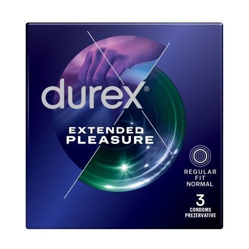 Durex Extended Pleasure презервативи с 5% бензокаин 56 mm – опаковка 3 бр.