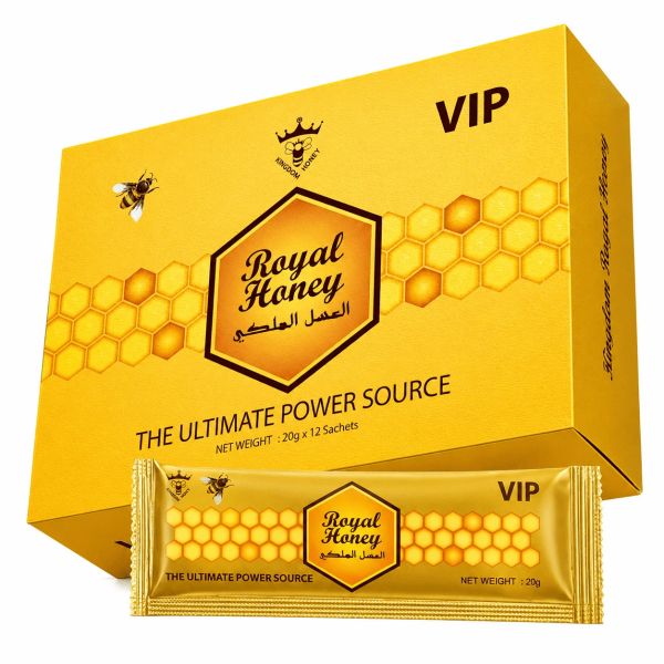 Kingdom Honey Royal Honey VIP билков мед за мъже – 1 саше 20 g
