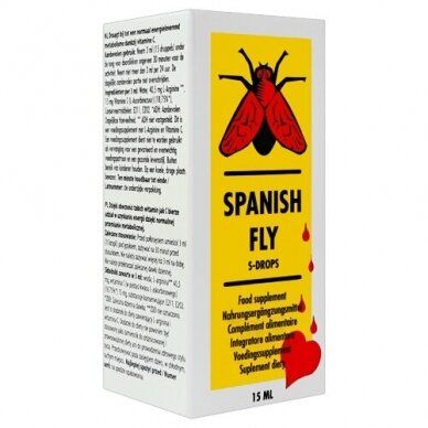 Cobeco Pharma Spanish Fly S-Drops with L-Arginine & Vitamin C – 15 ml