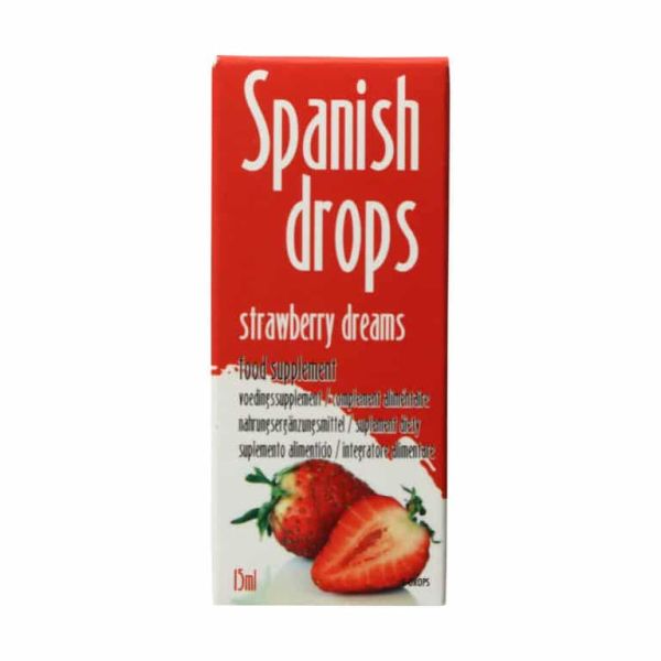 Cobeco Pharma Spanish Drops Strawberry Dreams with L-Arginine – 15 ml