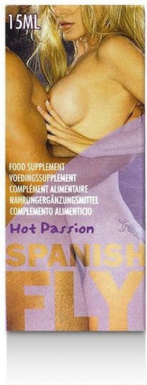 Cobeco Pharma Spanish Fly Hot Passion интимни капки с L-аргинин – 15 ml