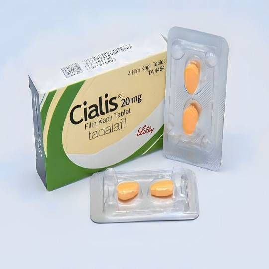 Cialis 20 mg Tadalafil за еректилна дисфункция – 4 филмирани таблетки