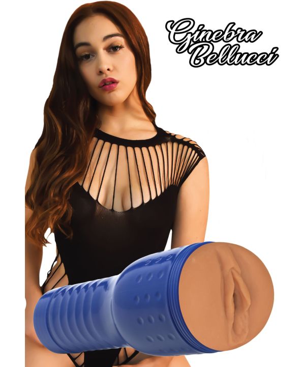Private Tube Ginebra Bellucci Realistic Vaginal Masturbator with Adjustable Suction – 25.5 cm