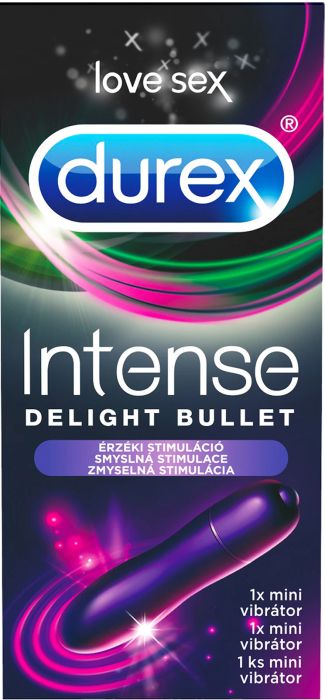 Durex Intense Delight Bullet Mini Vibrator, Purple