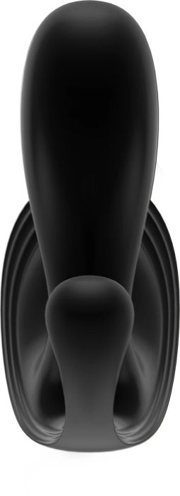 Satisfyer TOP SECRET+ Panty Vibrator, Black, 10.9 cm