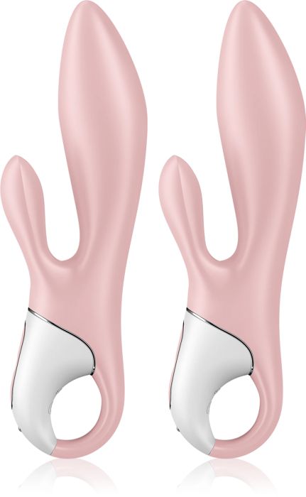 Satisfyer AIR PUMP Bunny 3 Vibrator, Pink, 20.7 cm