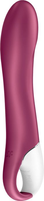 Satisfyer BIG HEAT Warming G-Spot Vibrator, Purple/Wine, 22.4 cm