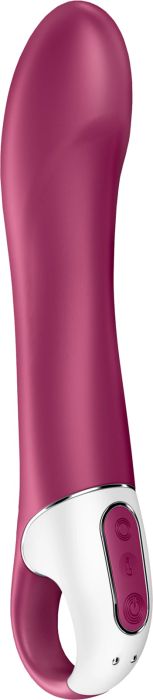 Satisfyer BIG HEAT Warming G-Spot Vibrator, Purple/Wine, 22.4 cm