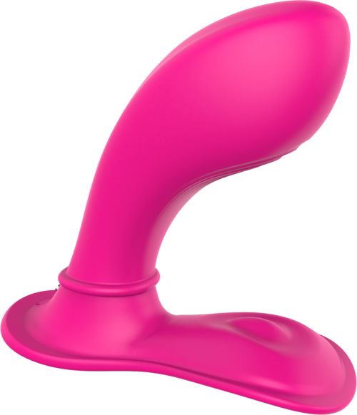 Dream Toys Vibes of Love Remote Panty вибратор за бельо, Pink/White, 11 см