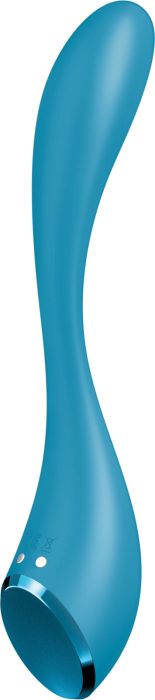 Satisfyer G-SPOT FLEX 5+ вибратор, Petrol, 19.5 см