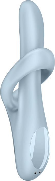 Satisfyer HEAT FLEX 4 вибратор със стимулиране на клитора, Blue, 23 см