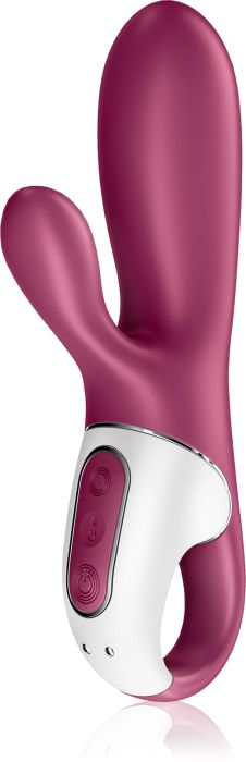 Satisfyer HOT BUNNY CONNECT APP вибратор със стимулиране на клитора, Violet, 17.3 см