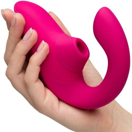 Womanizer Blend Dual Stimulation вибратор със стимулиране на клитора, Purple/Wine