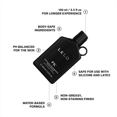 LELO F1L Water-Based Lubricant Gel, 100 ml
