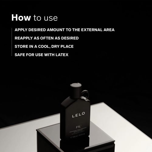 LELO F1L Water-Based Lubricant Gel, 100 ml