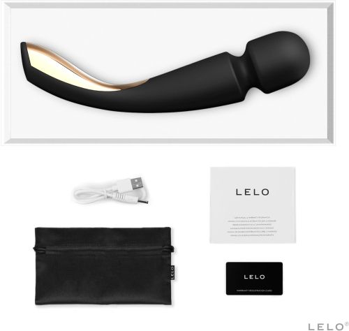 LELO Smart Wand Massager 2 Large Massager and Vibrator, Deep Rose, 30 cm