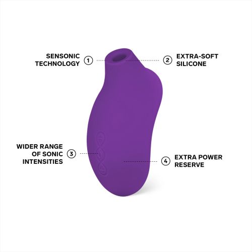LELO Sona 2 Cruise клитор стимулатор, Black, 11.5 см