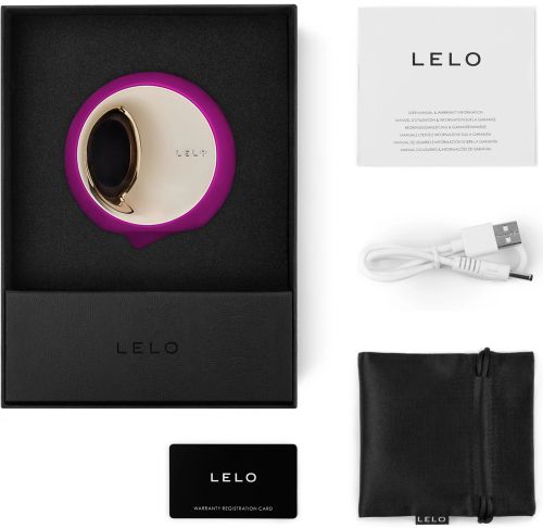 LELO Ora 3 стимулатор, Deep Rose, 8 см