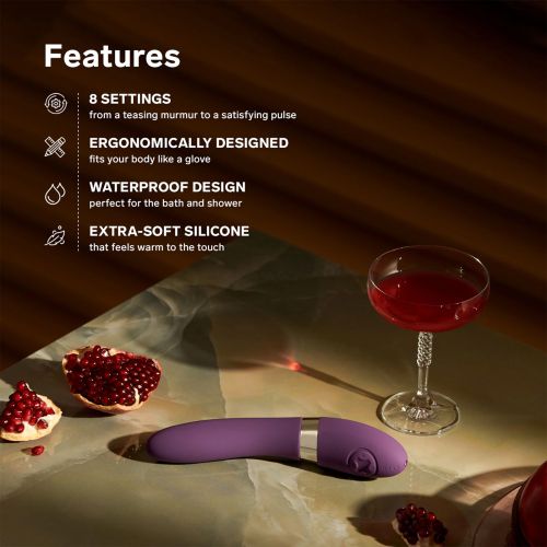 LELO Elise 2 вибратор, Black/Silver, 22 см